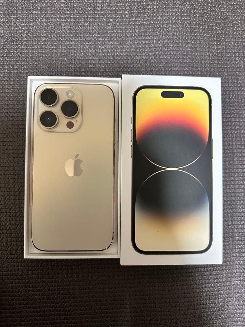 Apple iPhone 14 Pro 512GBゴールド 本体 iPhone 14 Pro Max 1TB - ゴールド（SIMフリー）[整備済製品] - Apple