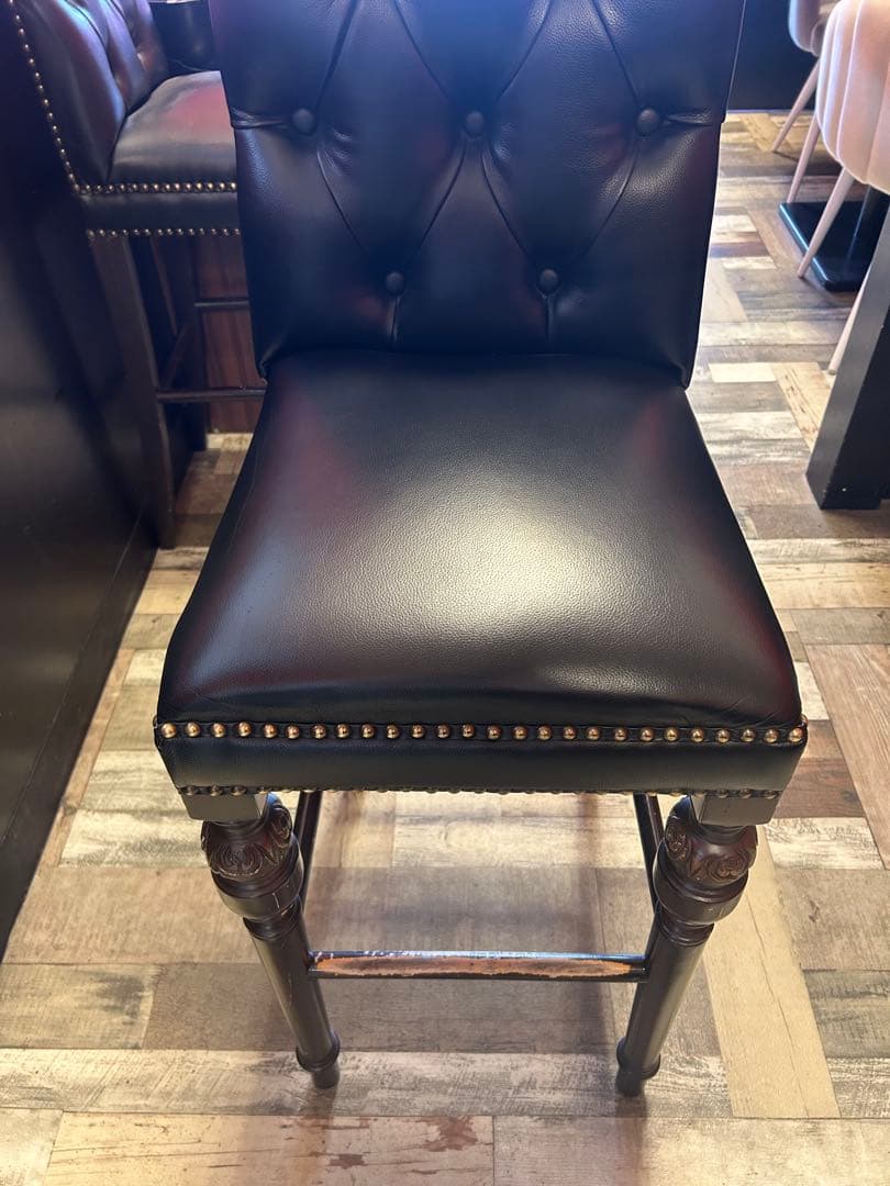 VINCENT ブリティッシュスタイル カウンター バーチェア - メルカリ
