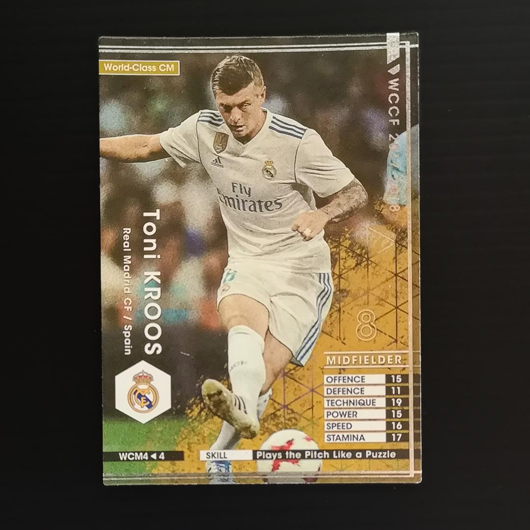 WCCF 2017-2018 トニ・クロース（レアル・マドリード） - メルカリ