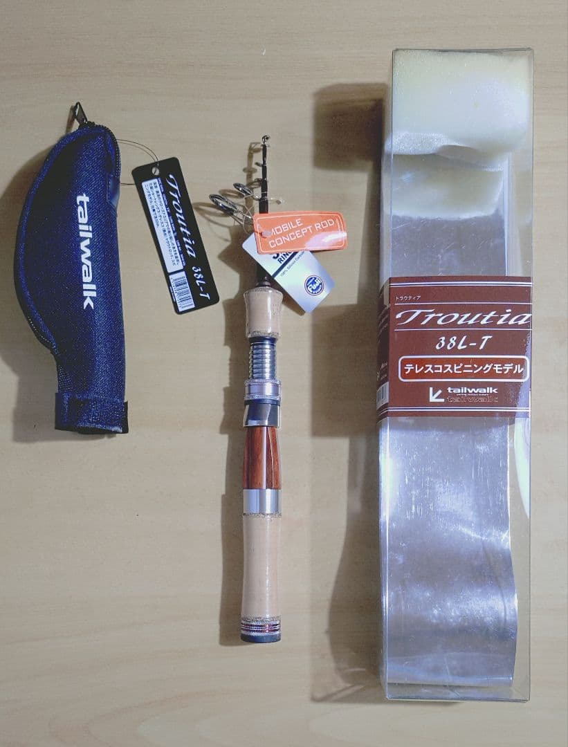 tailwalk Troutia 38L-T モバイルトラウトロッド - メルカリ