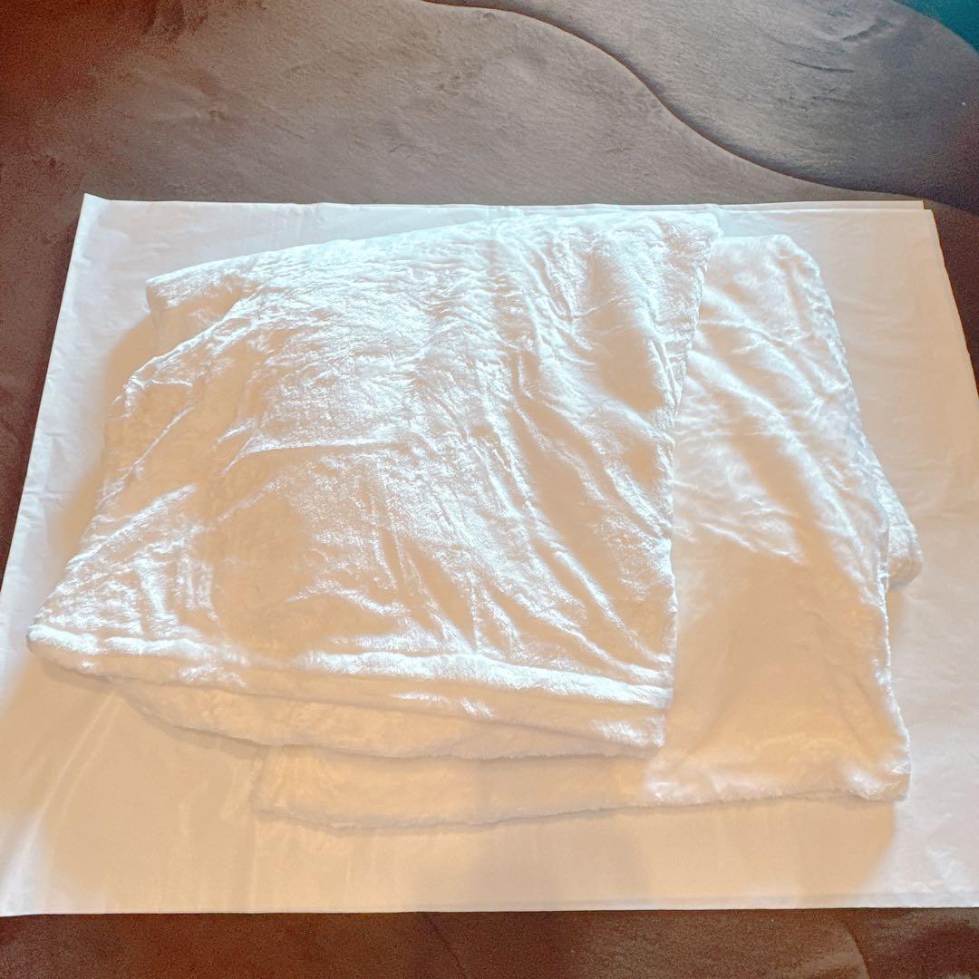 ★ 掛け布団カバー あったか 冬用 白 ホワイト 190cm×210cm 掛け布団カバー ダブル 暖かい 綿100% フランネル 日本製 190×210cm