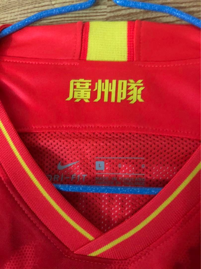 【選手支給品】2020年広州恒大CFAユニフォーム　10番鄭智選手