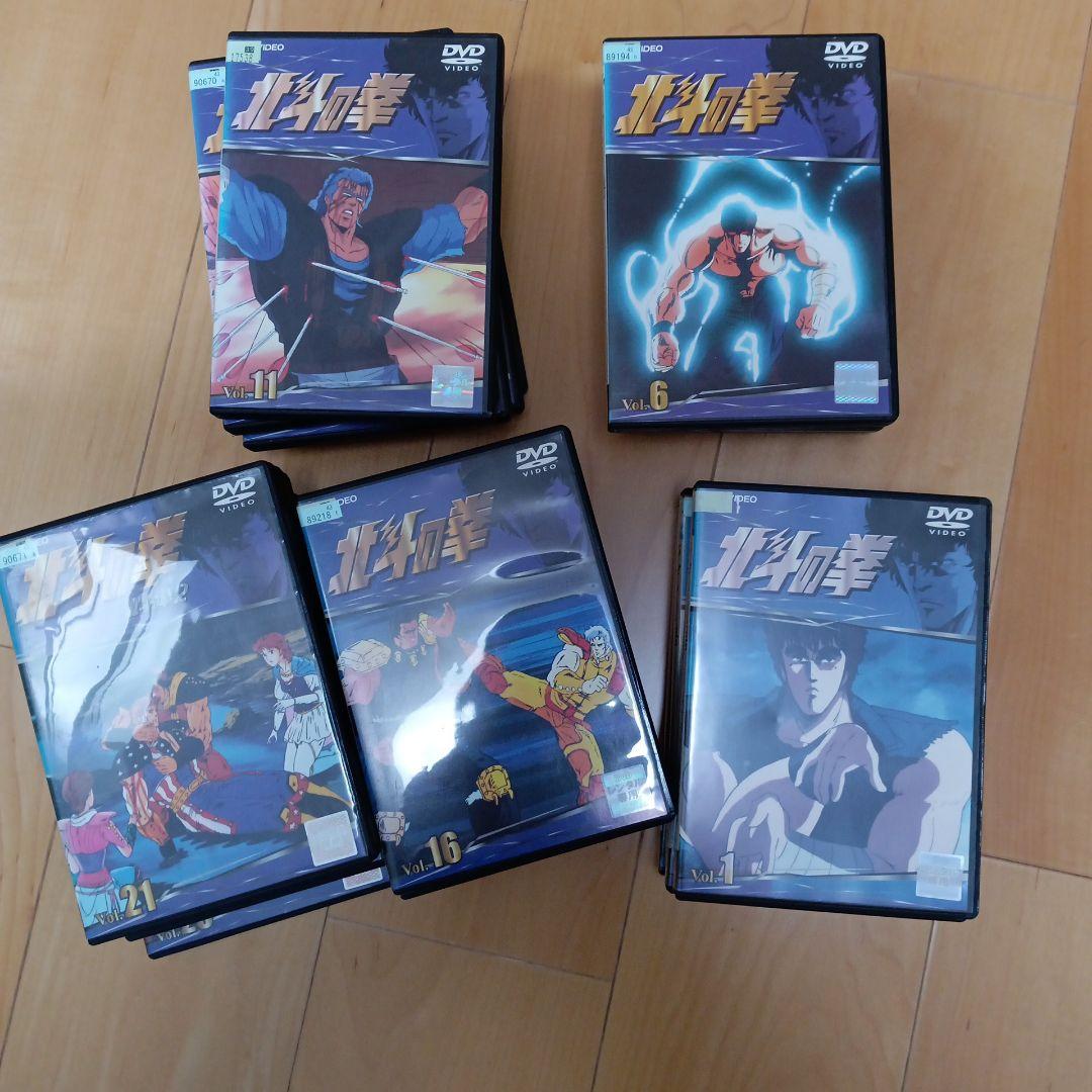 北斗の拳 DVD セット 全26巻レンタル落ち - メルカリ