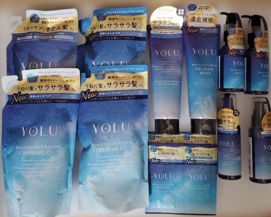 リラックスナイトリペア　シャンプー　トリートメント　ヘアオイル　ヨル　YOLU リラックスナイトリペア ヘアオイル｜【公式】YOLU[ヨル] ナイトケア