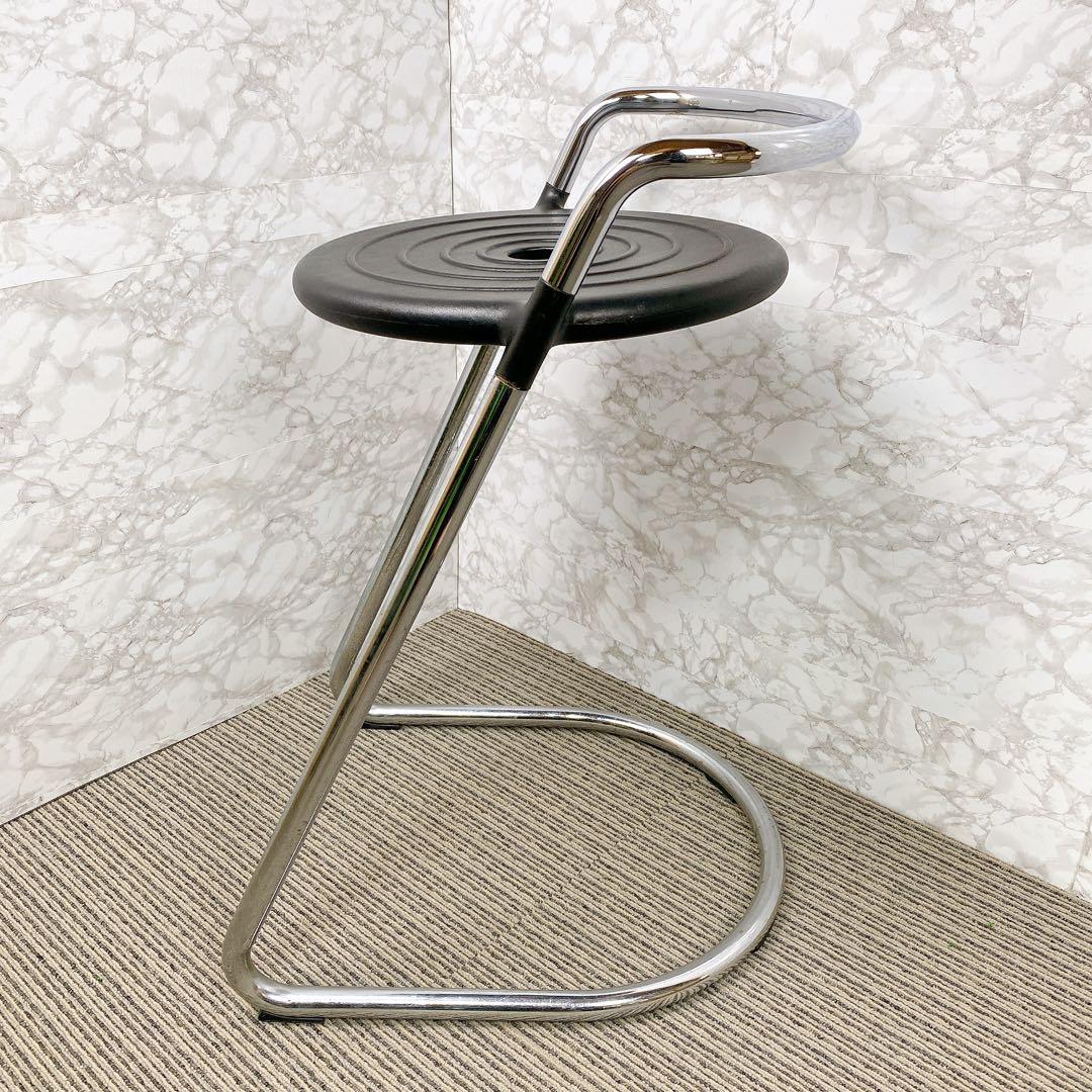 ヴィンテージ】 チトセ カンティレバー スツール 昭和ヴィンテージ