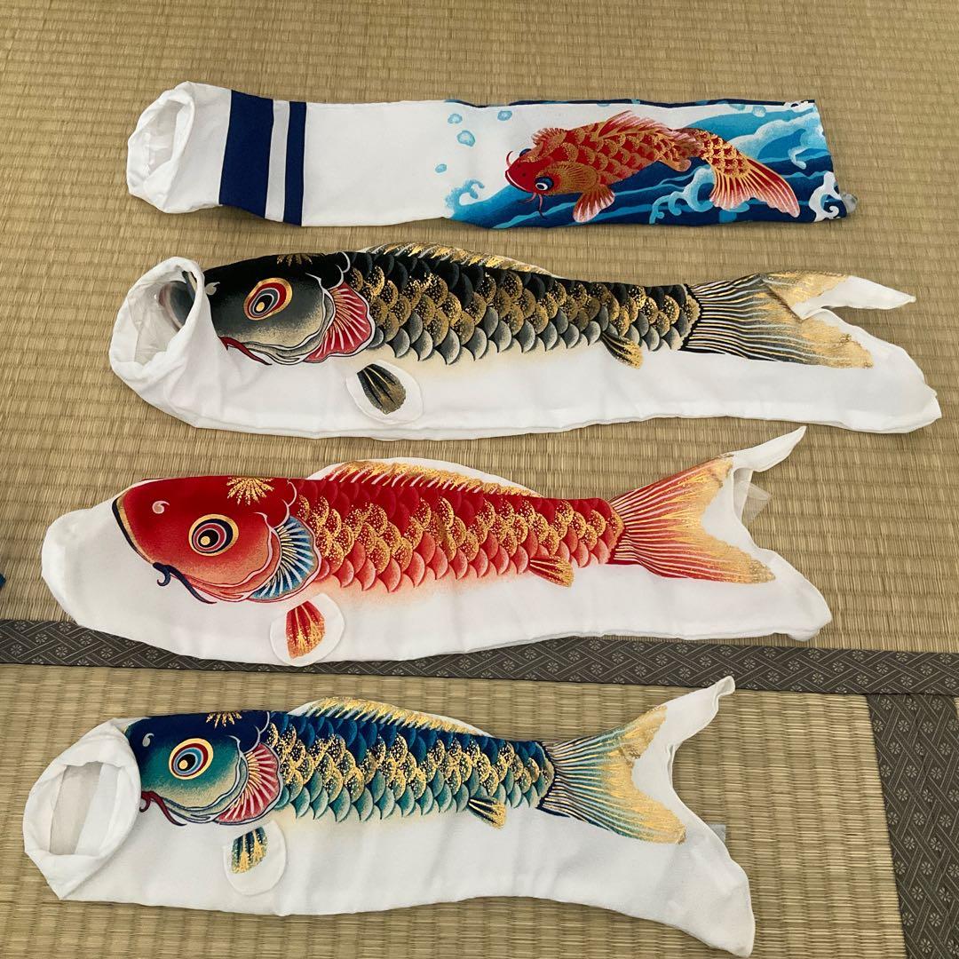 粋々　モビール鯉物語　天華 名前旗【モリチク】 / 室内用鯉のぼり：粋々モビール鯉物語【天華】