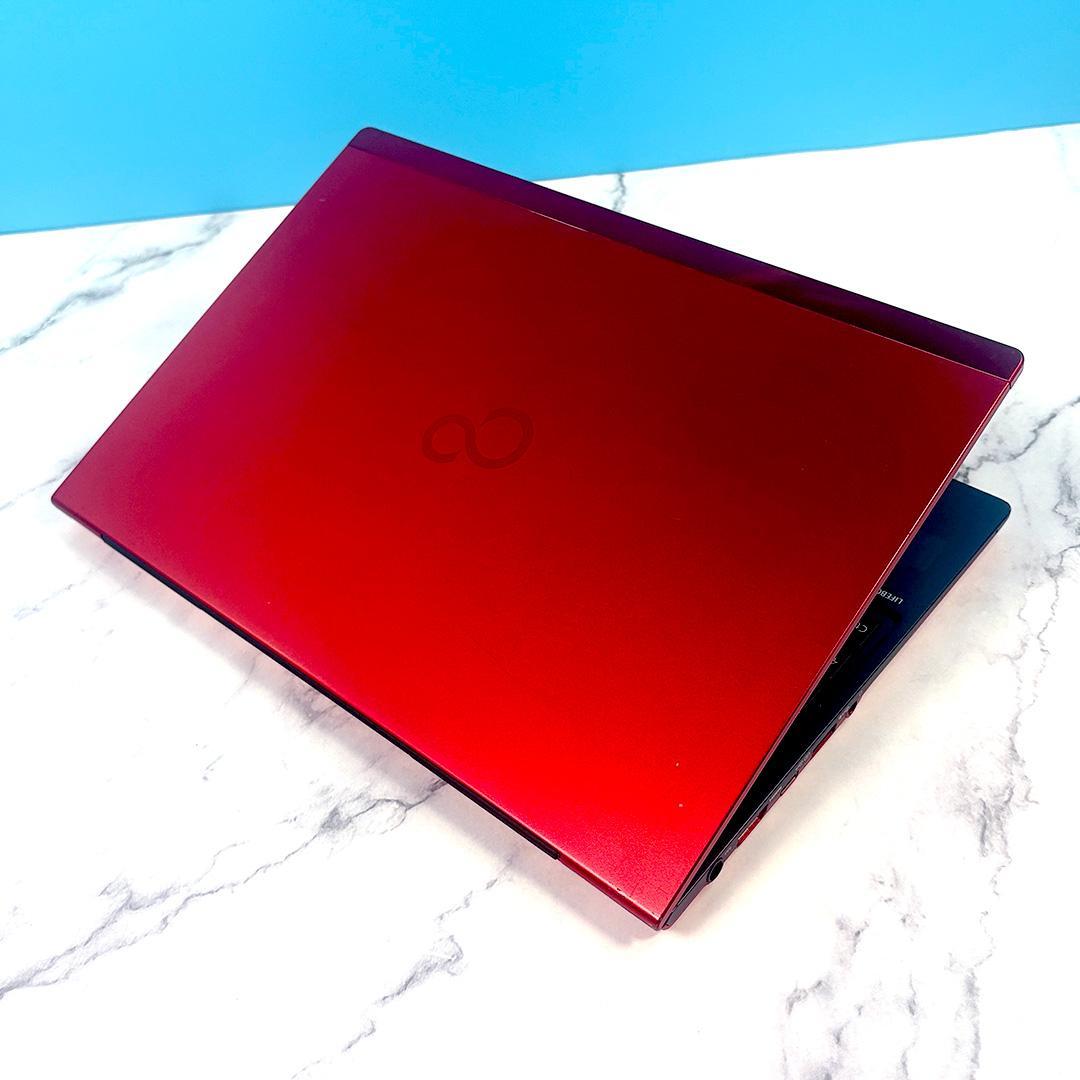 超薄型軽量☆メモリ8GB・SSDで快速・指紋認証・Win11☆ノートパソコン