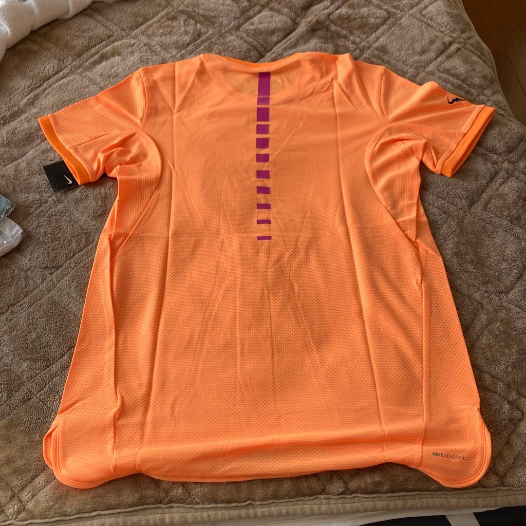 Nike ラファエル・ナダル ゲームシャツ オレンジ - メルカリ