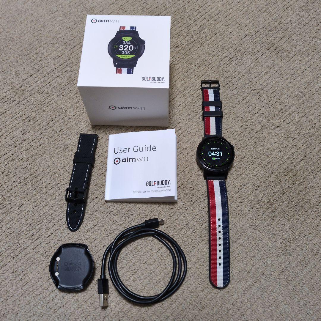 GOLF BUDDY aim W11 GPSナビ - メルカリ