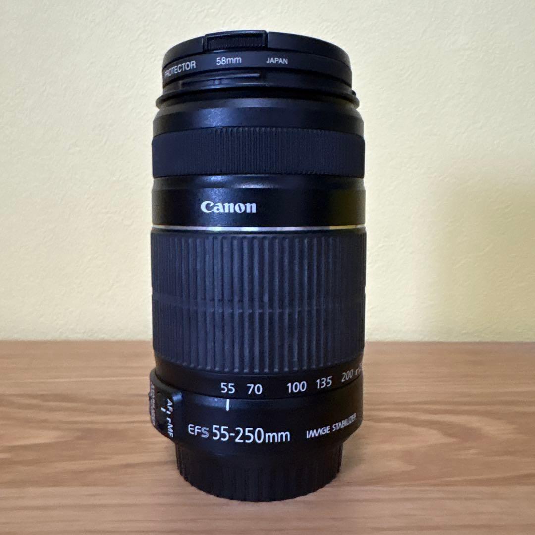 Canon EF-S 55-250mm F4-5.6 IS II 手ぶれ補正 - メルカリ
