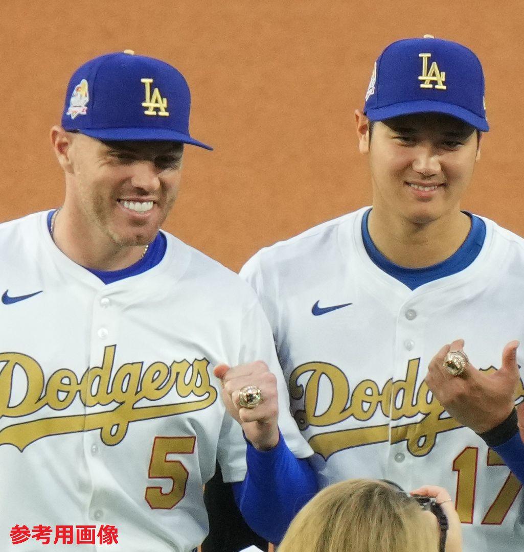2点セット！】ドジャース ゴールドユニフォーム 大谷翔平＆フリーマン