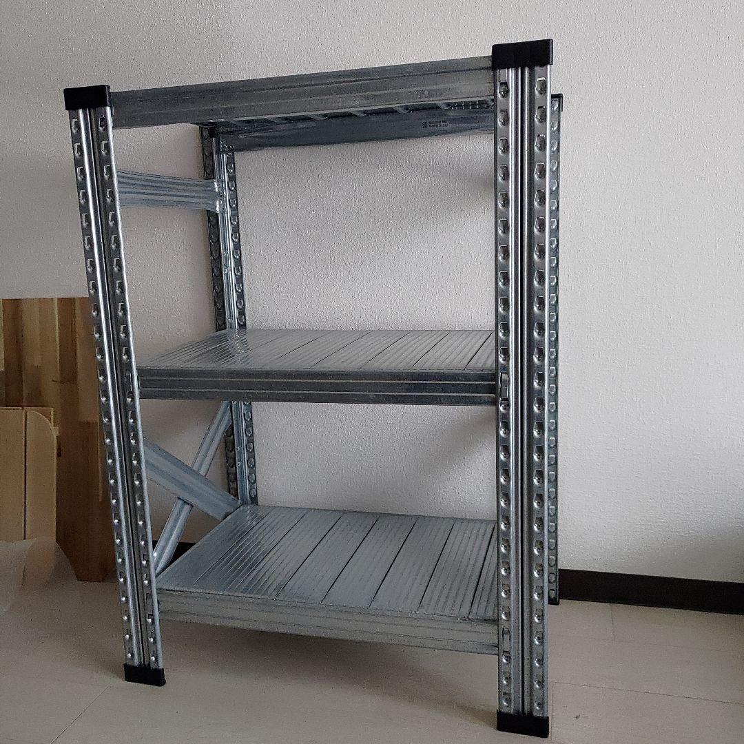 メタルシステム3段（奥行40cm） W677xH917 Amazon｜METALSISTEM メタルシステム3段（奥行40cm） W677xH917