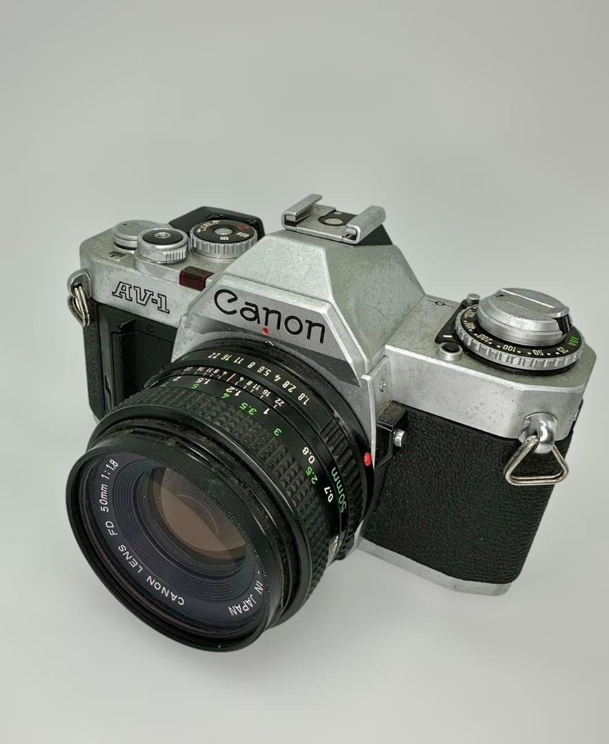 希少・名機】Canon AV-1 ＆ New FD50mm f/1.8 セット - メルカリ