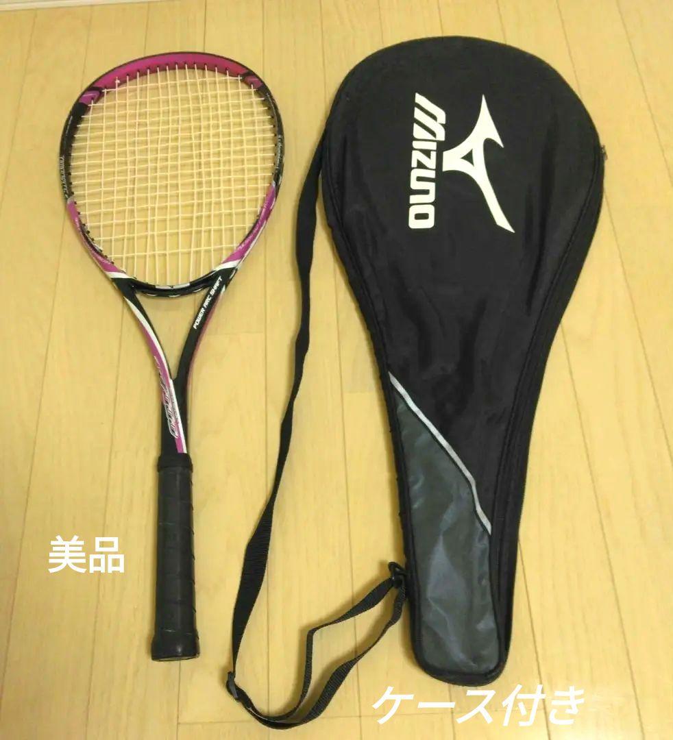 Mizuno POWER ARC SHART ソフトテニスラケット 黒/ピンク - メルカリ