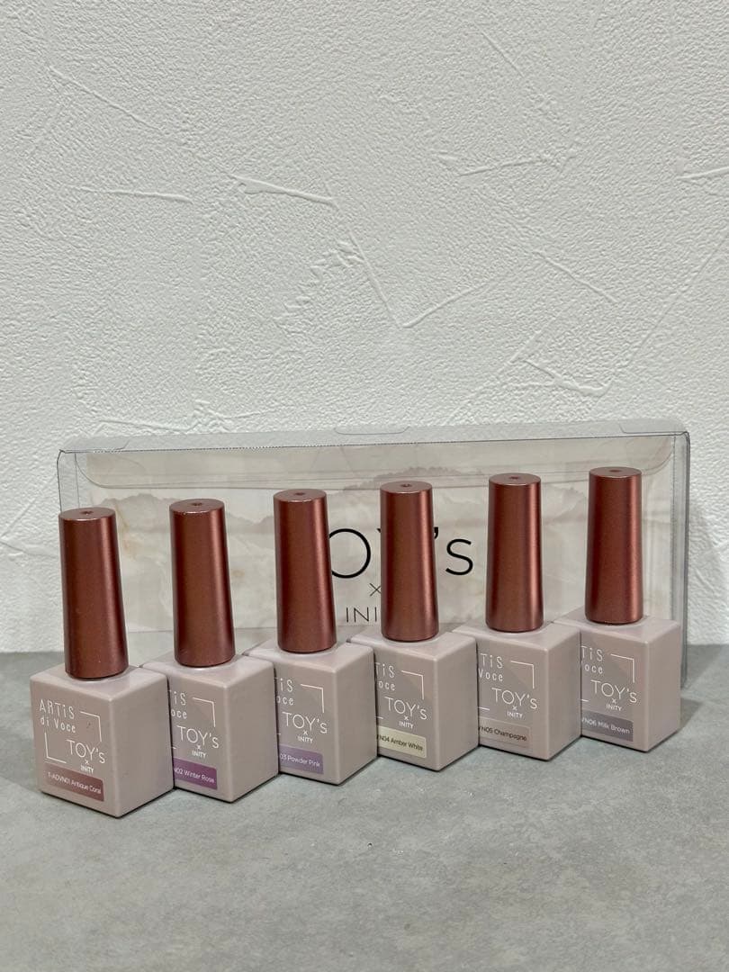 ARTiS di voce×TOY's×INITY マグジェル7ml 6本セット 楽天市場】TOY's × INITY ARTiS di voce×トイズマグ 7ml 6色セット T