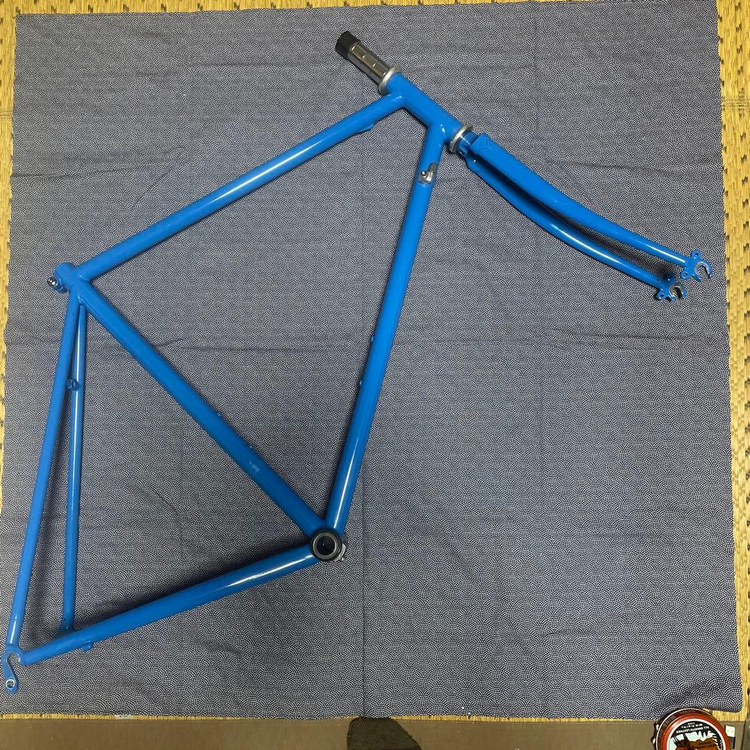 Vigore クロモリレーサーフレーム SOLD OUT＞【クロモリレーサー】フレーム＆フォーク シャンパン