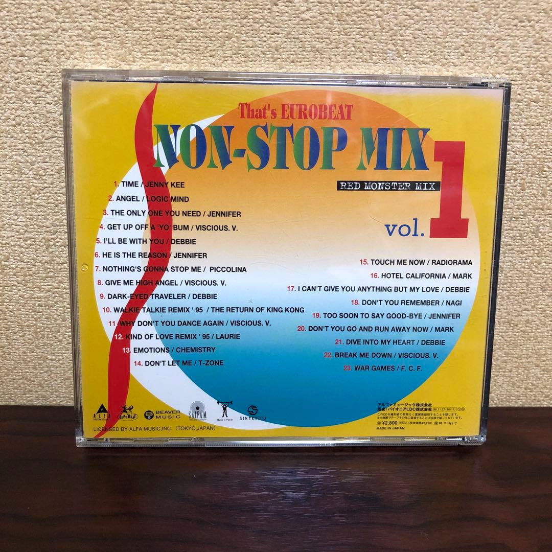 CD☆ザッツ・ユーロビート・ノンストップ・ミックス VOL.1／松本みつぐ