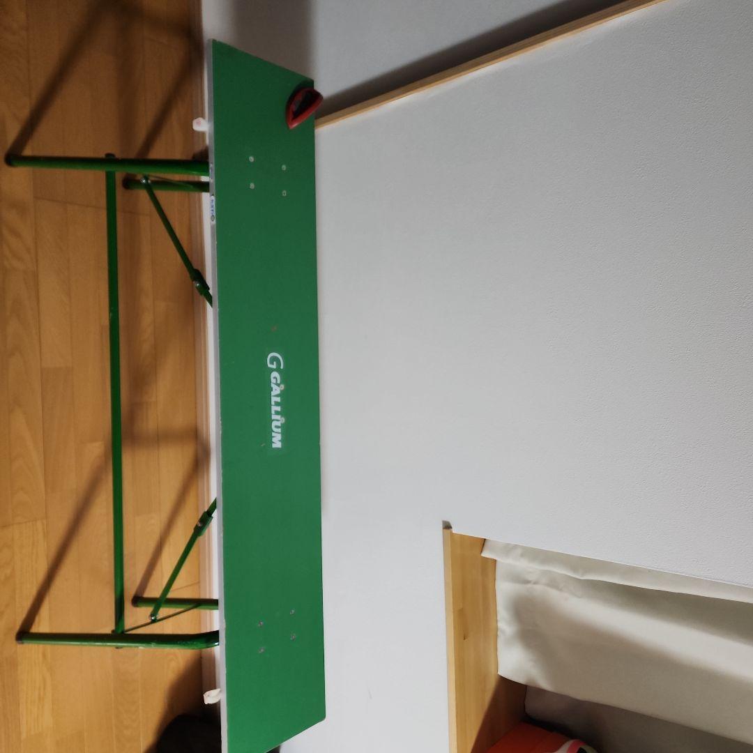 スキー用ワックス台 　バイス台 おうちでスキーメンテ コンパクトで使いやすいバイス付きテーブル