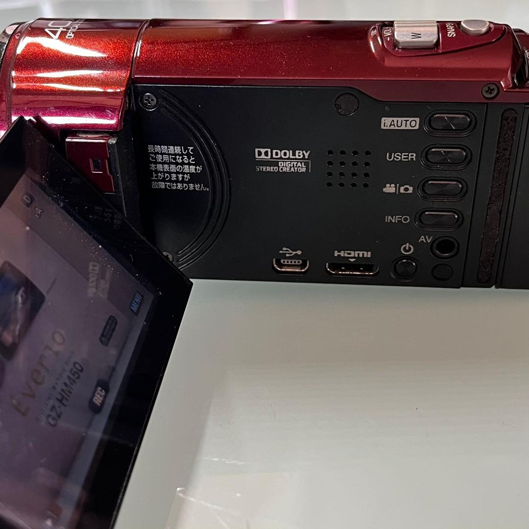 JVC Everio HD ビデオカメラ GZ-HM450 - メルカリ