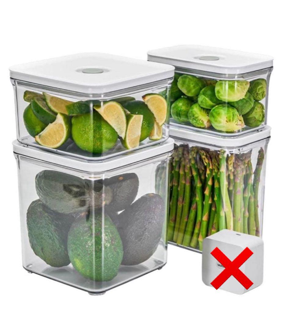 VAKUEN プレミアム 真空保存容器 4個 バクエン - メルカリ