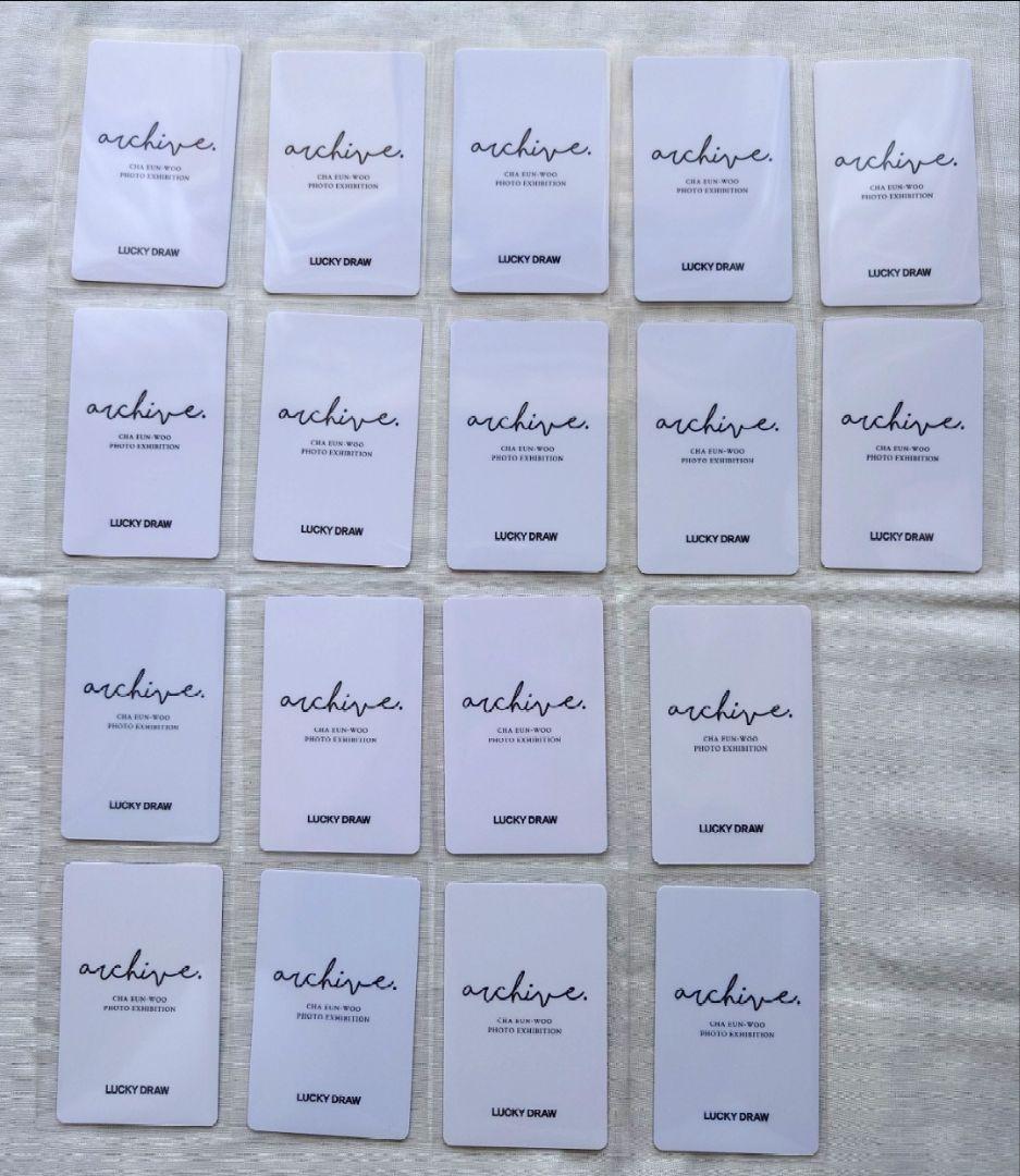 ASTRO チャウヌ ARCHIVE 展示会 ラキドロ トレカ コンプリート - メルカリ