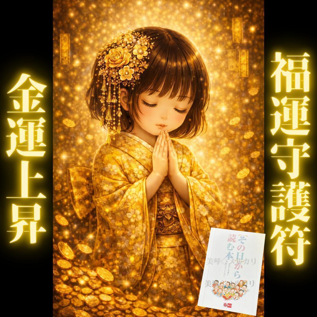 006】座敷童子開運守護符／高額当選／億万長者／金運／座敷わらし