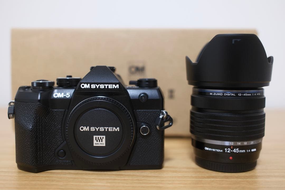 OM-5 Mark II 12-45mm F4.0 PRO レンズキット OMデジタルソリューションズ OM SYSTEM OM-5 Mark II 12-45mm F4.0 PRO
