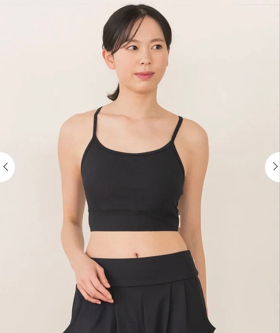 SUKALA】リブヨギーニツイストトップスセットSブラック - メルカリ