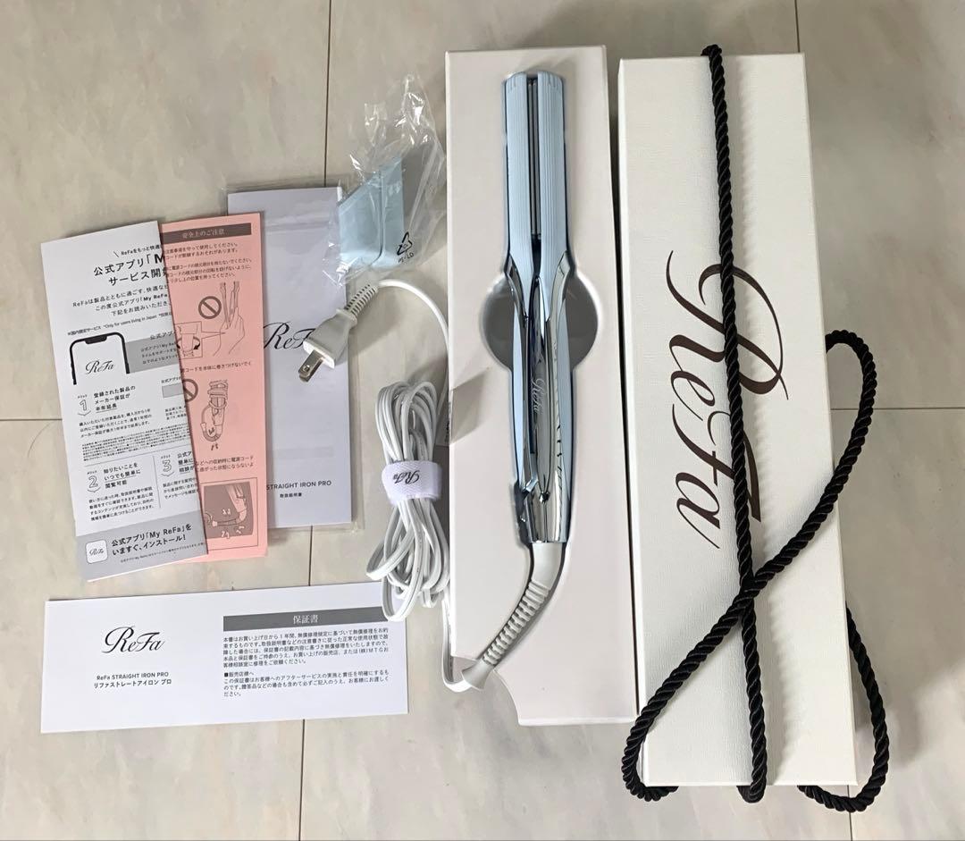 う*た様 美品です！ReFa ストレートアイロンプロ ホワイト リファ　使用回数 ReFa リファ ストレートアイロンプロ（ホワイト） 通販 - 西武・そごう