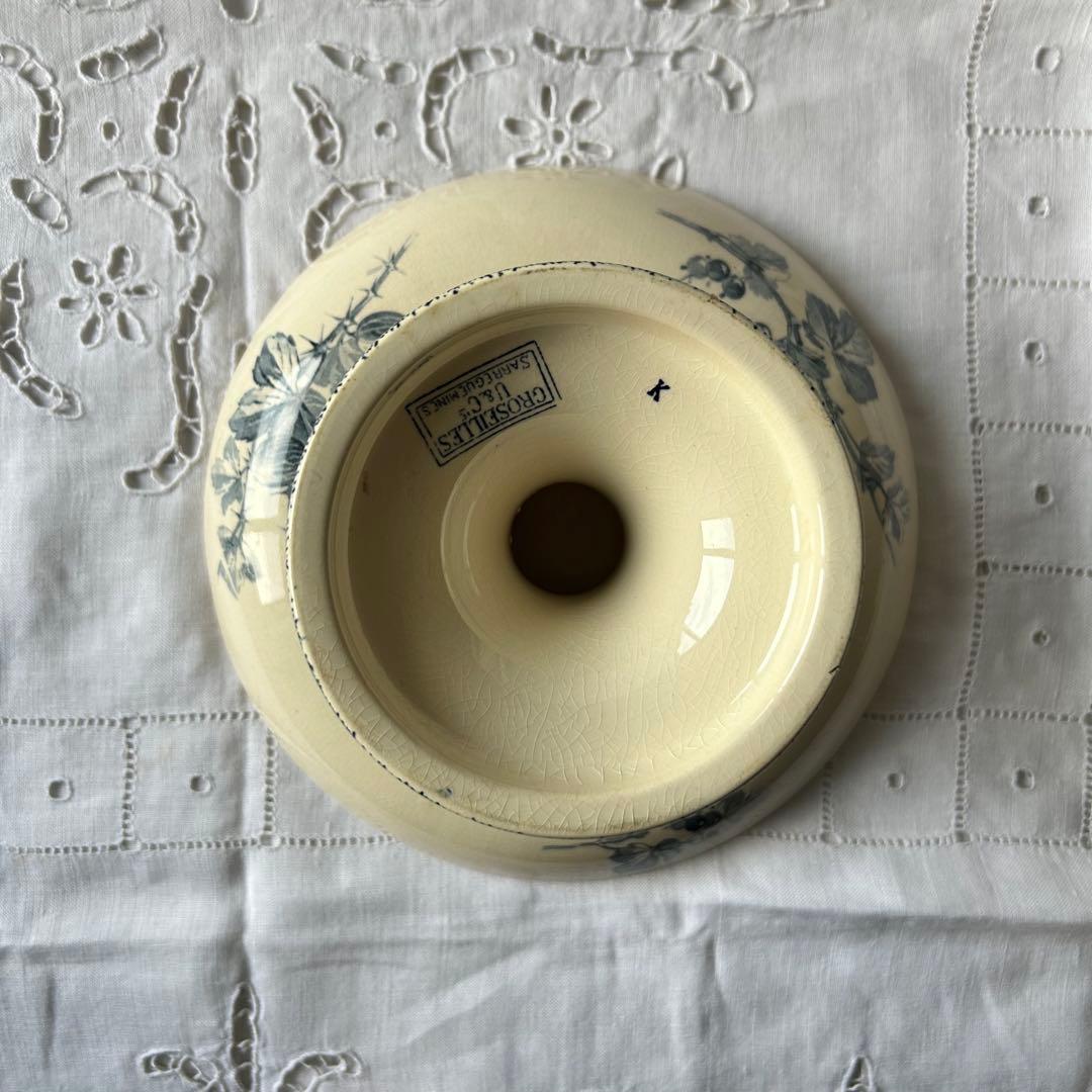 sarreguemines 高台 すぐりの実 グロゼイユ コンポティエ フランス