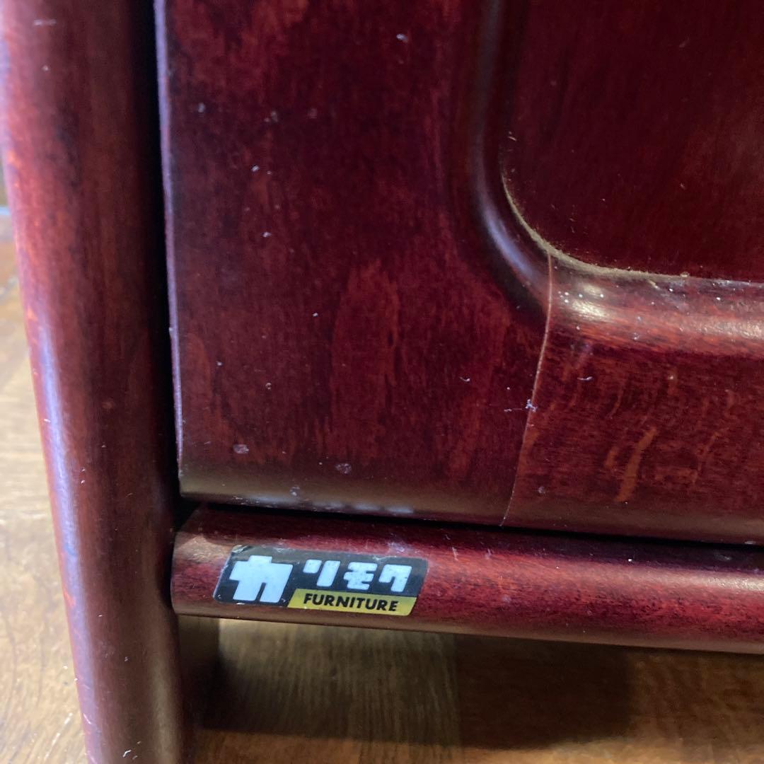 お値引き！カリモク電話台 花台 チェスト 棚 - メルカリ