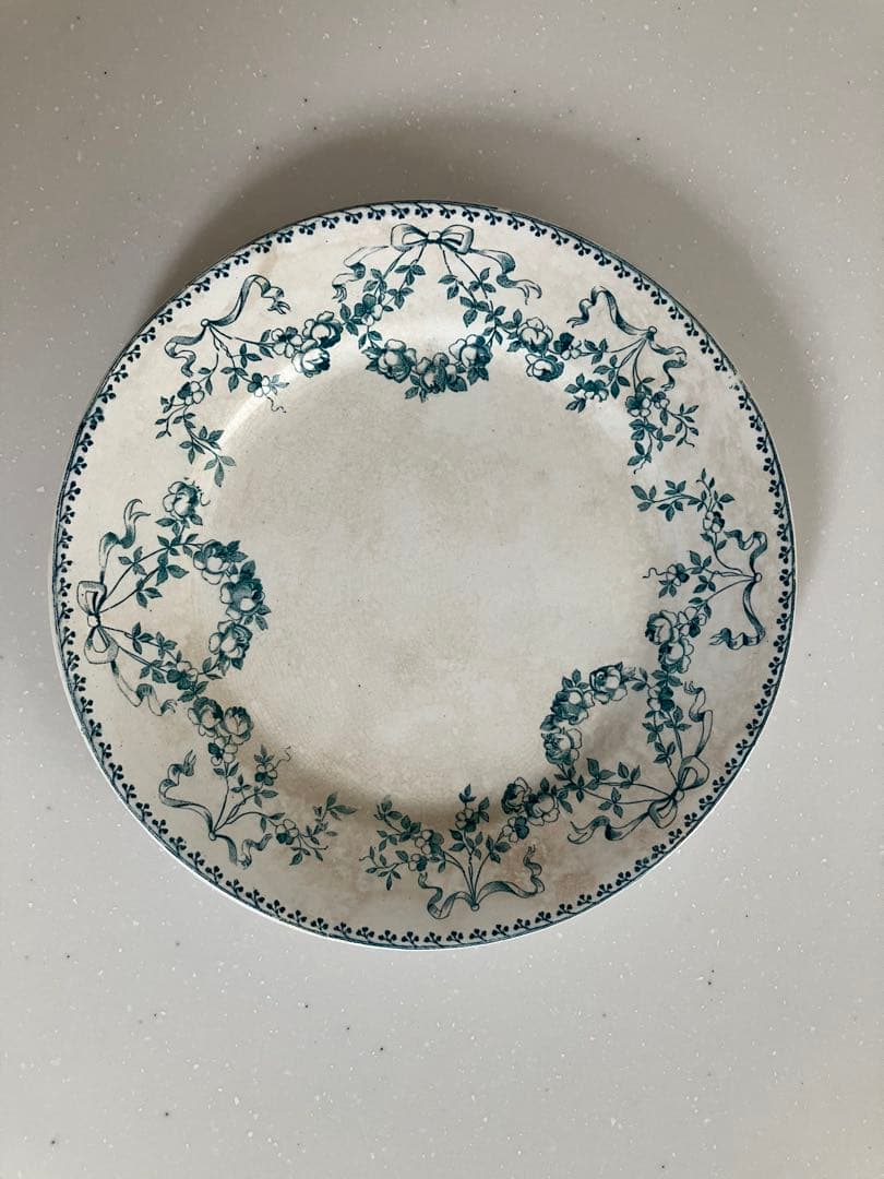 サルグミンヌ窯 】 モーツァルト アンティークプレート フランス