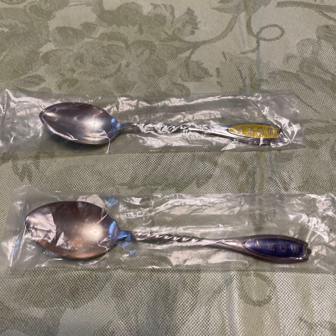 未使用 ソニー銀のスプーン 純銀製刻印 SONY スプーン 2点セット