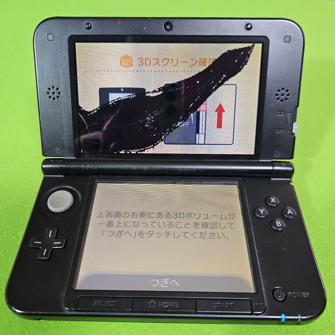 3DSLL ポケモンXパック ゼルネアス・イベルタル ブルー 本体 ジャンク