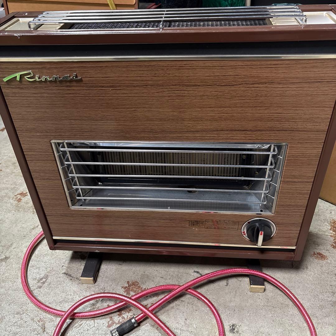 【レトロ】Rinnai ガスストーブ プロパンガス用 リンナイ（Rinnai） ガスストーブ R-852PMS3(D) プロパンガス用 暖房