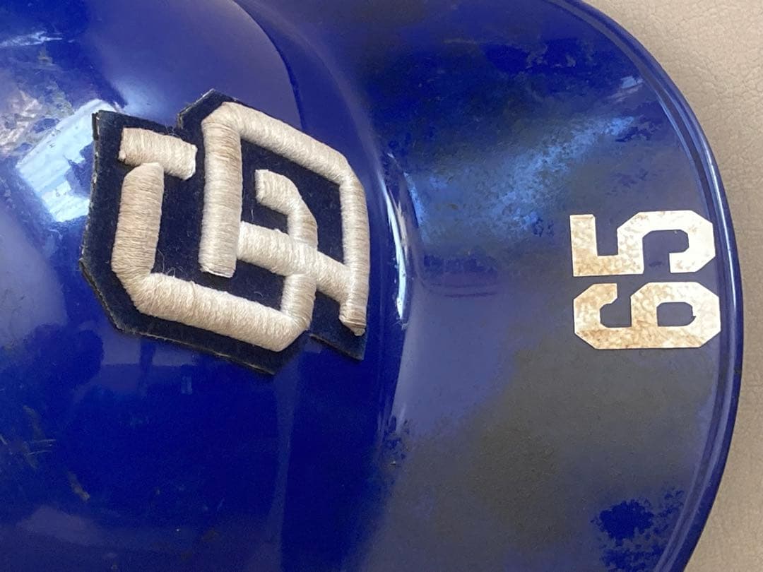 中日ドラゴンズ 2005実使用 球団支給ヘルメット 瀬間仲ノルベルト 65 中日ドラゴンズ 2005実使用 球団支給ヘルメット 瀬間仲ノルベルト 65