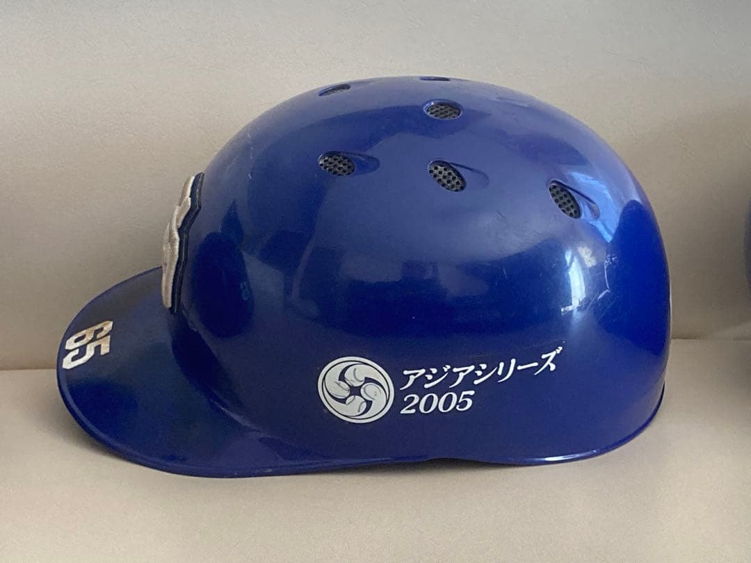 中日ドラゴンズ 2005実使用 球団支給ヘルメット 瀬間仲ノルベルト 65