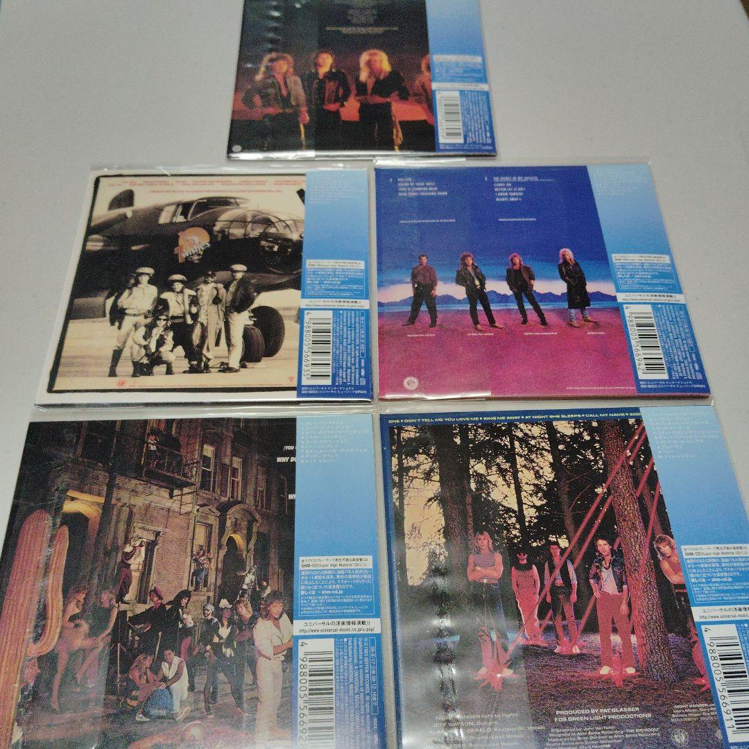 ナイトレンジャー 紙ジャケット SHM CD 5枚セット - メルカリ