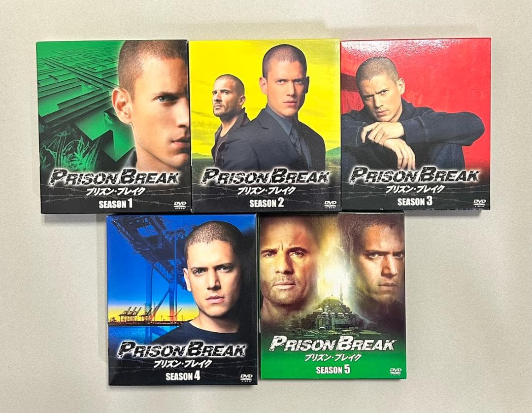 全巻セット】プリズン・ブレイク DVD シーズン1〜5 日本語吹替＆字幕