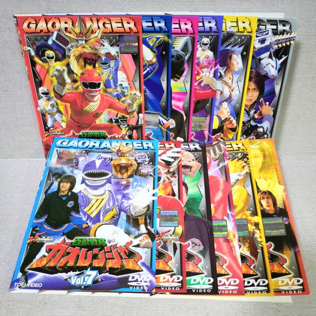 百獣戦隊ガオレンジャー【DVD】12巻セット - メルカリ