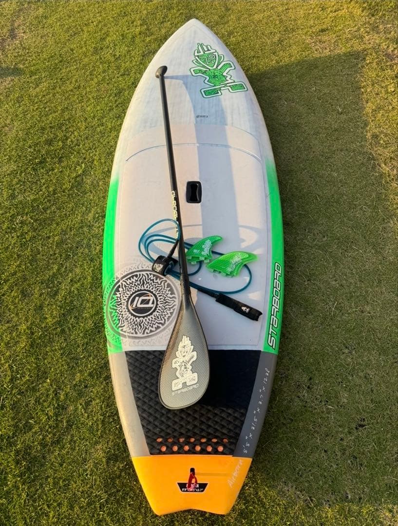 SUP！スターボード フルカーボン！ ボード、パドル、リーシュ3点セット！