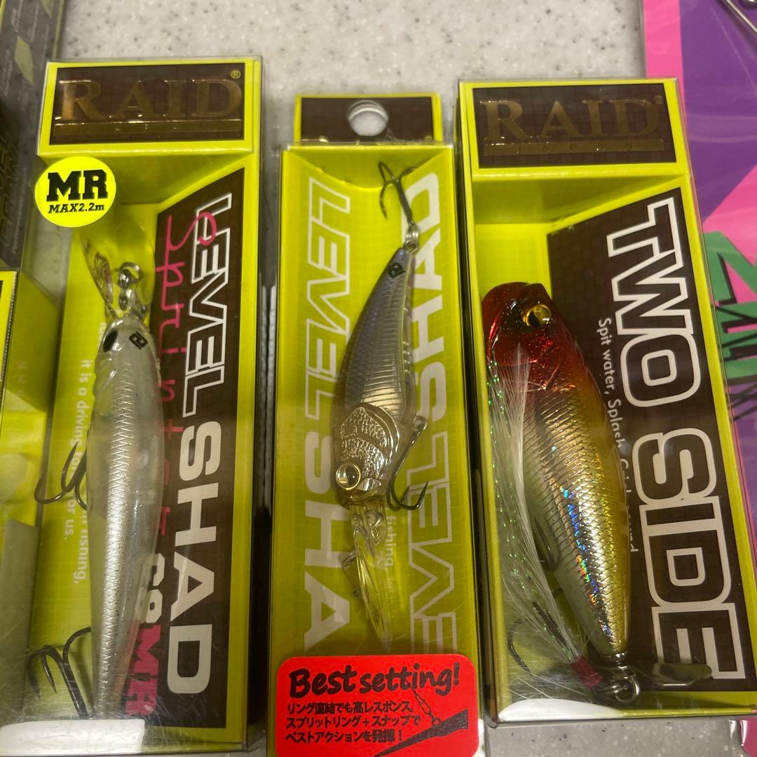 新品❗️レイドジャパン☆ルアー6点セット♪ - メルカリ