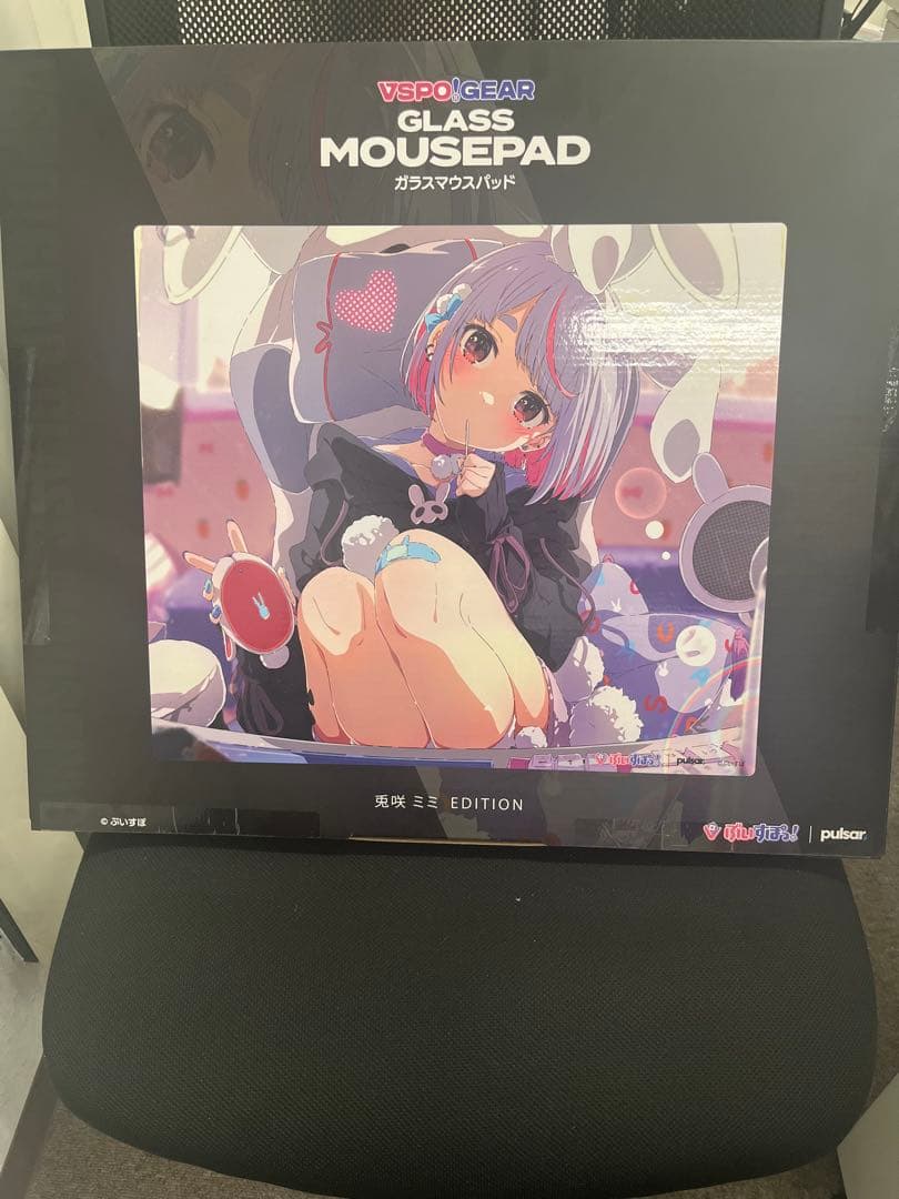 VSPO! GEAR ガラスマウスパッド 兎咲ミミ ぶいすぽっ！ - メルカリ