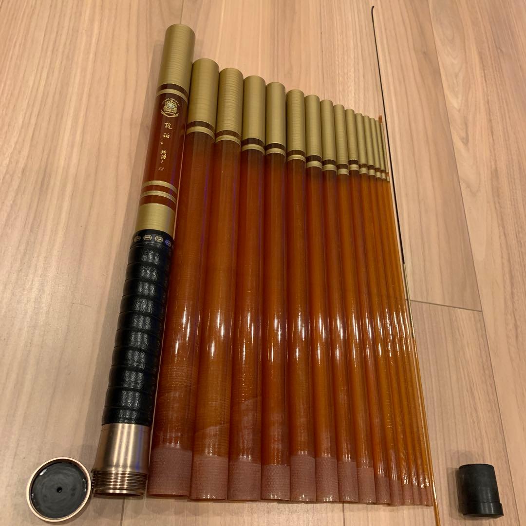 ダイワ 琥珀 軟調子 54 グラスロッド のべ竿 渓流竿 - メルカリ