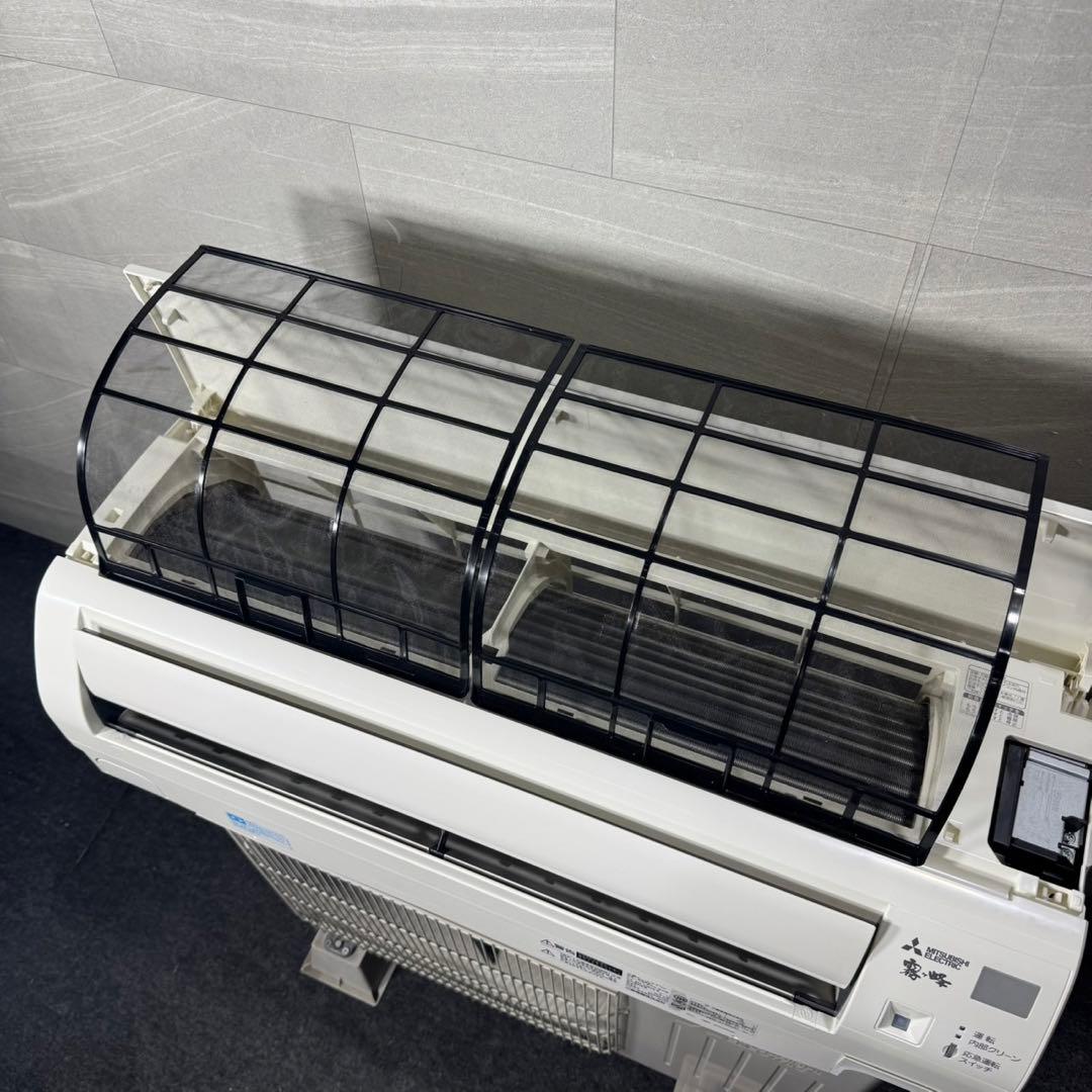 新品22㎝ 三菱 ルームエアコン 2019年 8畳用 一人暮らし 清掃済み d5151 ☆