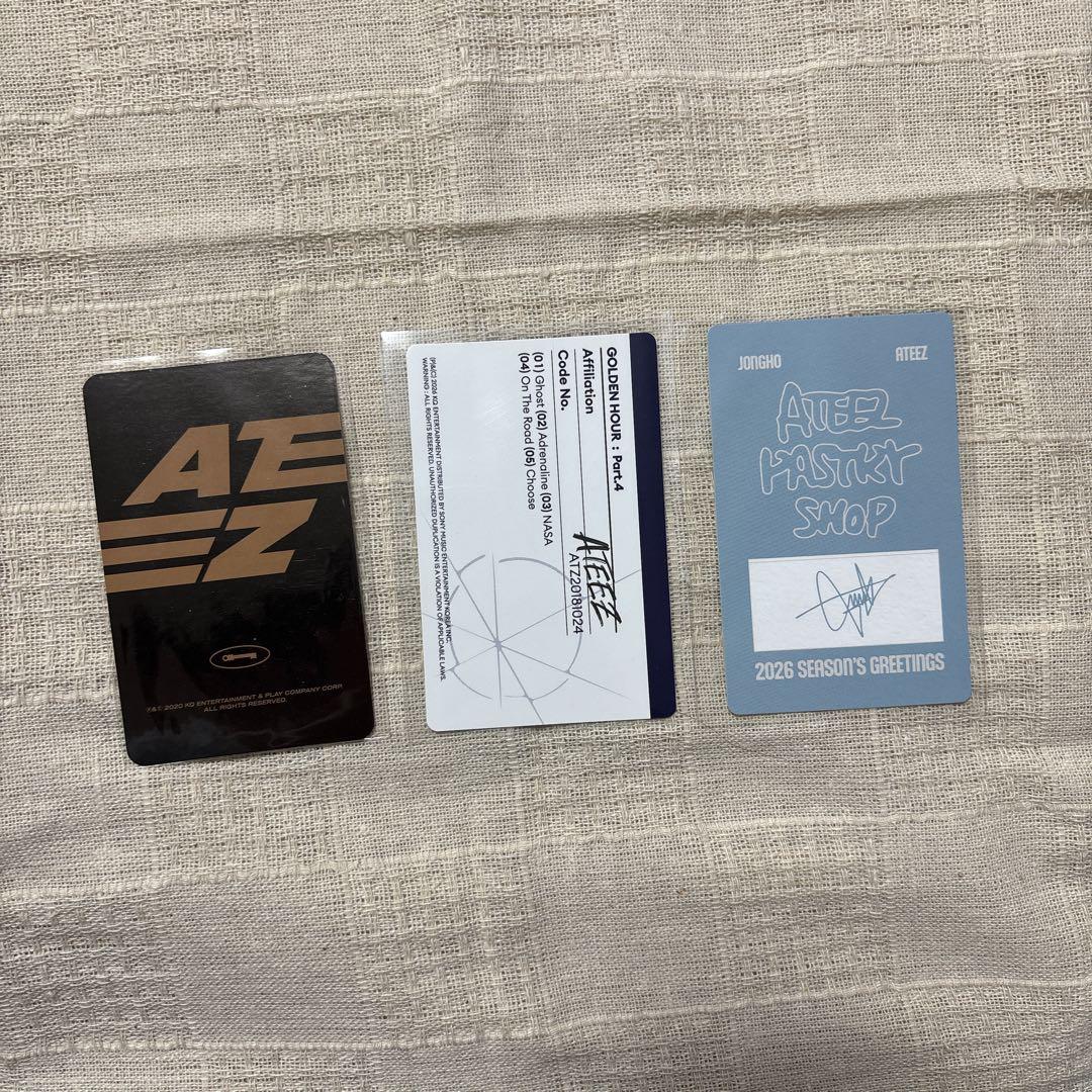 ATEEZ ジョンホ トレカセット - メルカリ