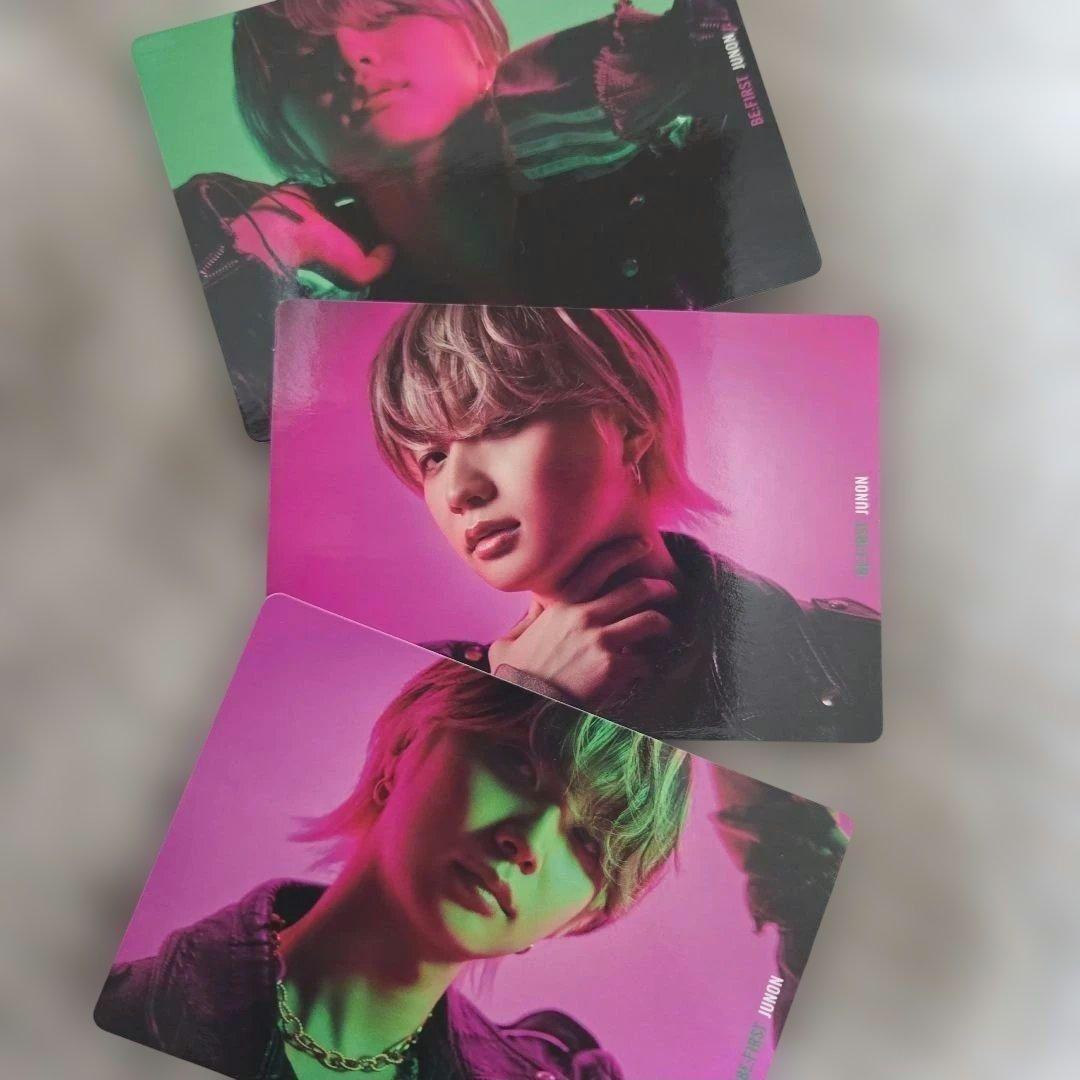 本日限定*BE:FIRST JUNON トレカset - メルカリ