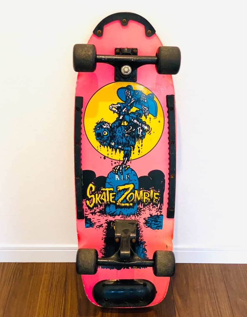 Skate zombie 80年代 ビンテージ スケートボード ピンク 80年代 - メルカリ