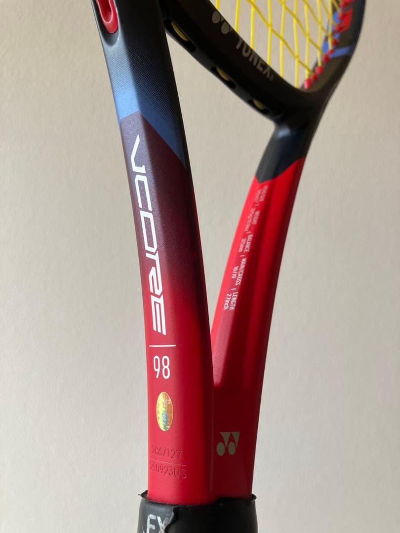 ヨネックス Vコア VCORE 98 G3 西岡良仁 - メルカリ