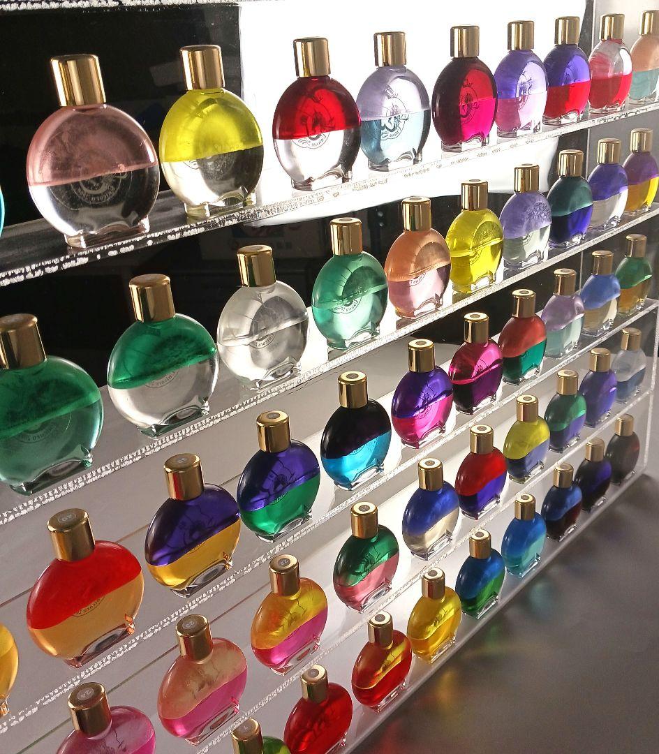 Y3314-1 オーラライトカラーセラピー ハーモニーボトル 79本 ケース